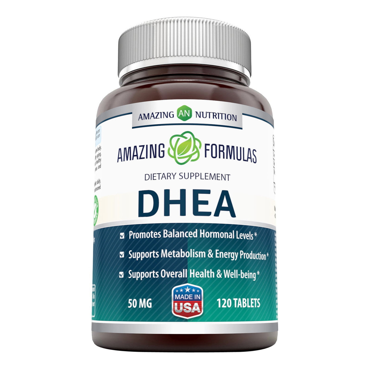 Amazing Nutrition Amazing Formulas Dhea 50 Mg Tablets, 120 Ea